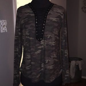 Long sleeve camo shirt